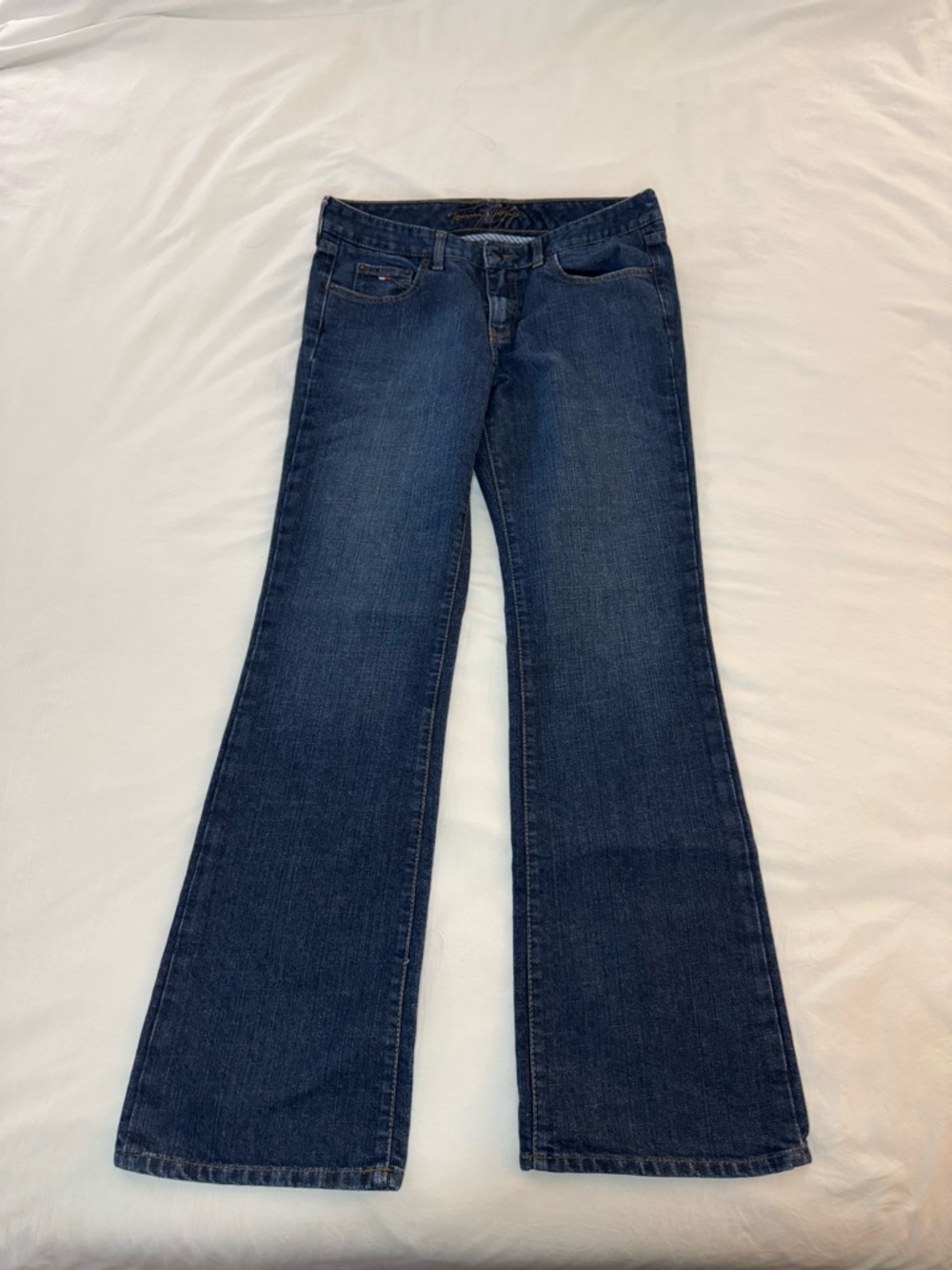 Tommy Hilfiger Women’s Dark Blue Bootcut Jeans